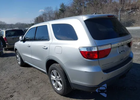 2011 Dodge Durango Express from USA, damaged, VIN 1D4RE2GG9BC628490